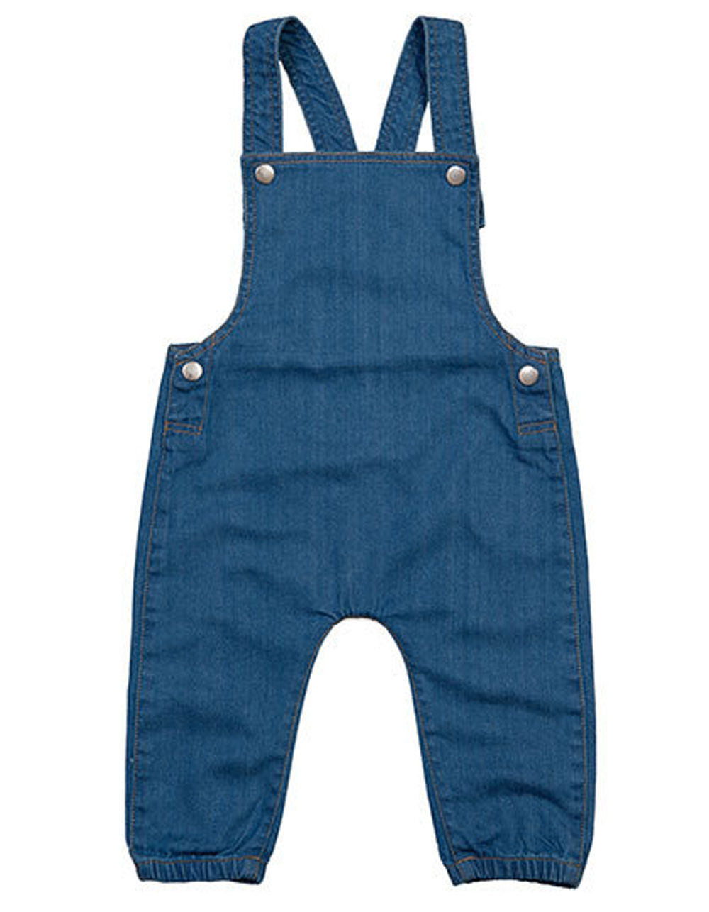 BZ-Latzhose Baby Latzhose Denim Babybugz BZ56