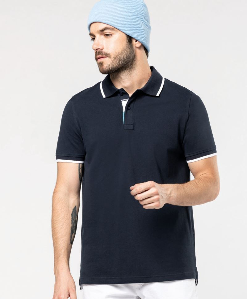 Kariban K245 Stripe Poloshirt Herren Kariban K245 Stripe Poloshirt Herren