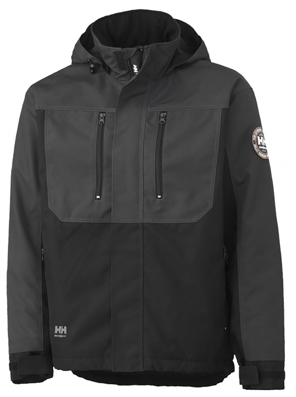 HH76201-grau-schwarz Helly Hansen veste coupe-vent BERG 76201