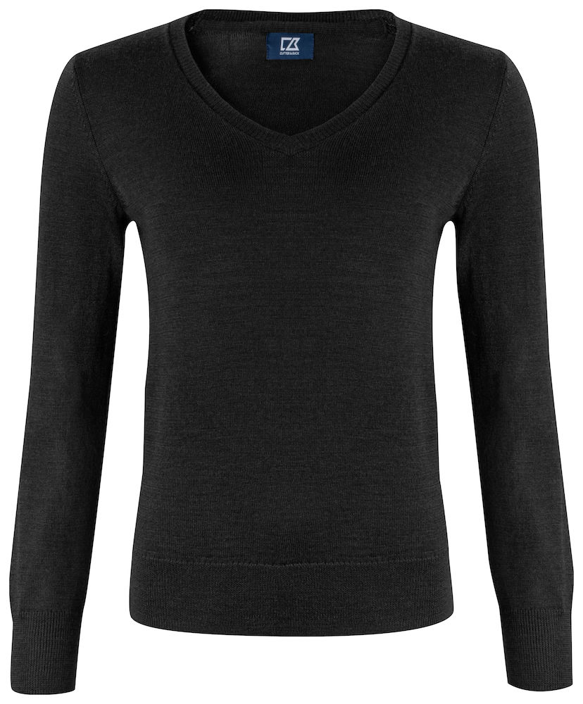 Vernon-V-Neck-Ladies-black black