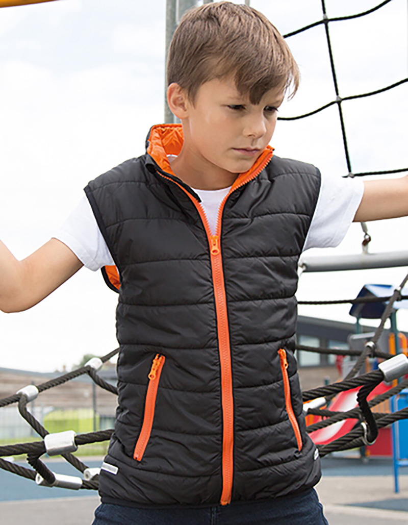 R234Y-Model CORE Youth Soft Padded Bodywarmer R234Y