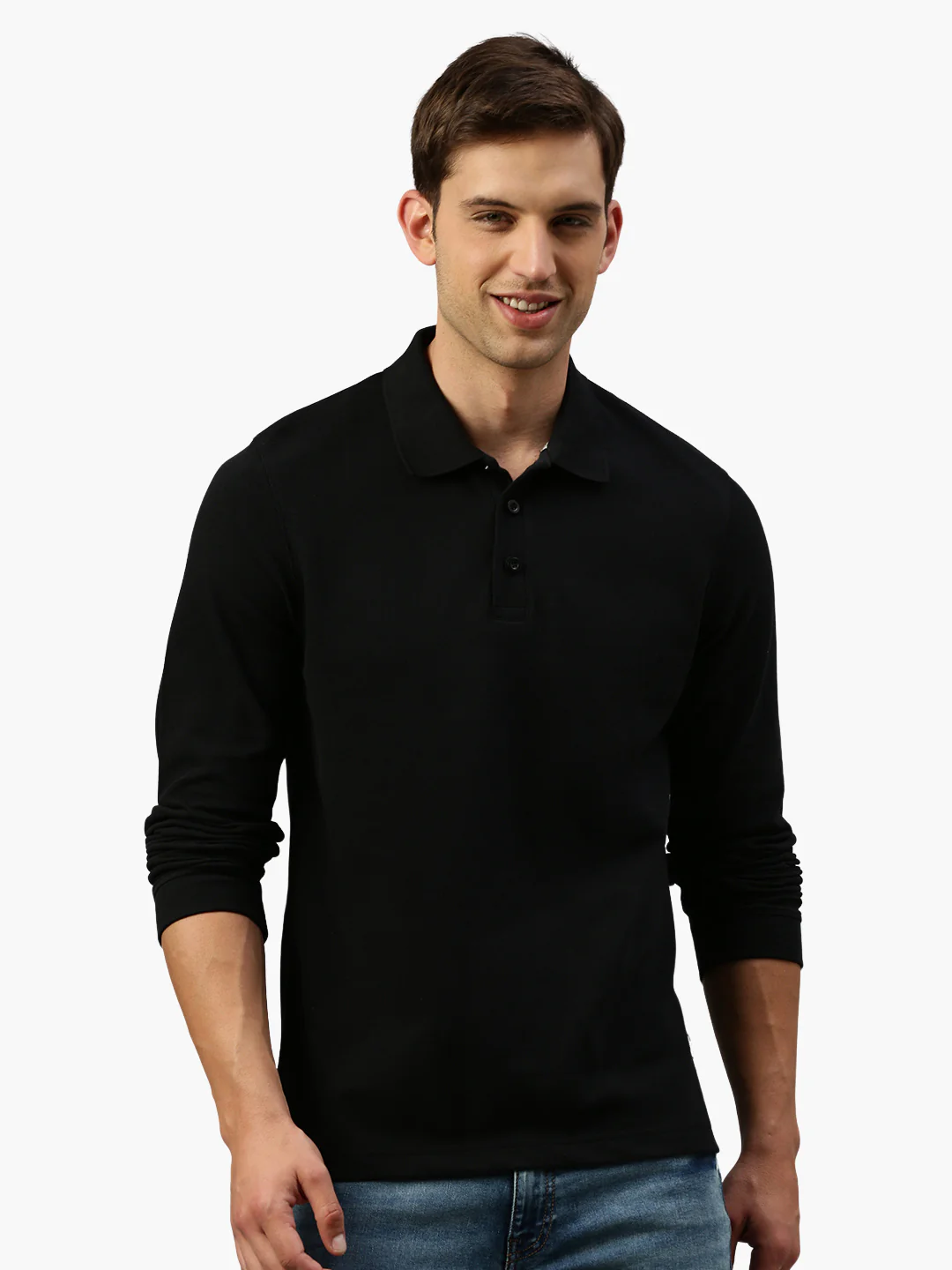Ralph 4907 Langarm Baumwoll Piqué Poloshirt Switcher Ralph 4907 Langarm Baumwoll Piqué Poloshirt Switcher