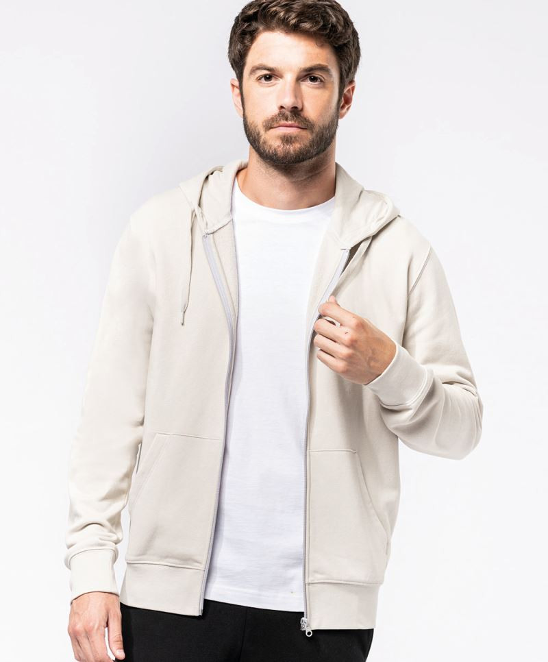Umweltfreundliche Kapuzen Sweatjacke Kariban K4030