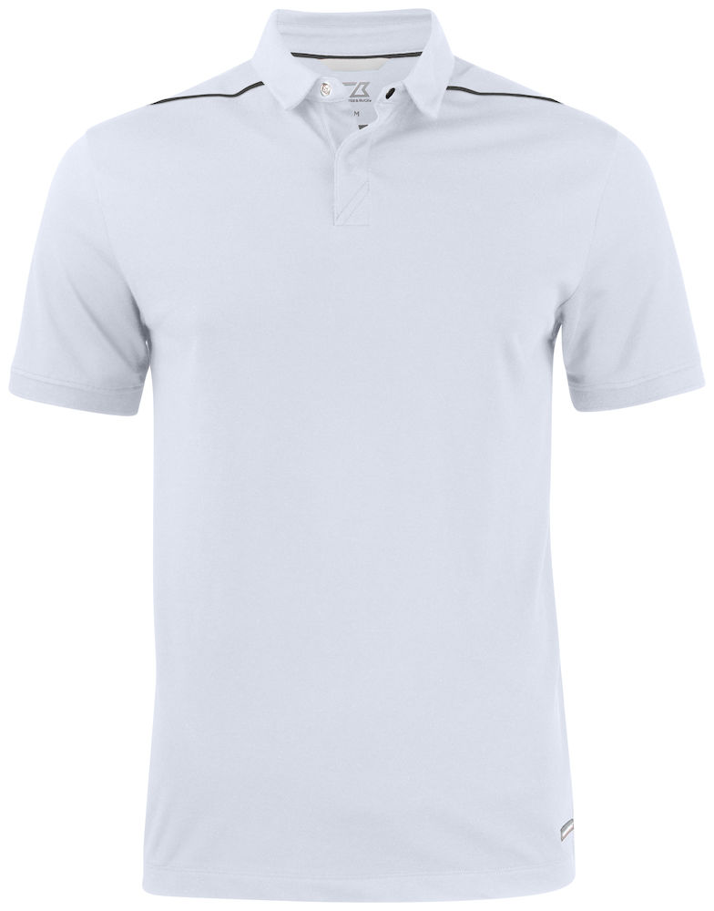 Advantage-performance-polo-men-white white