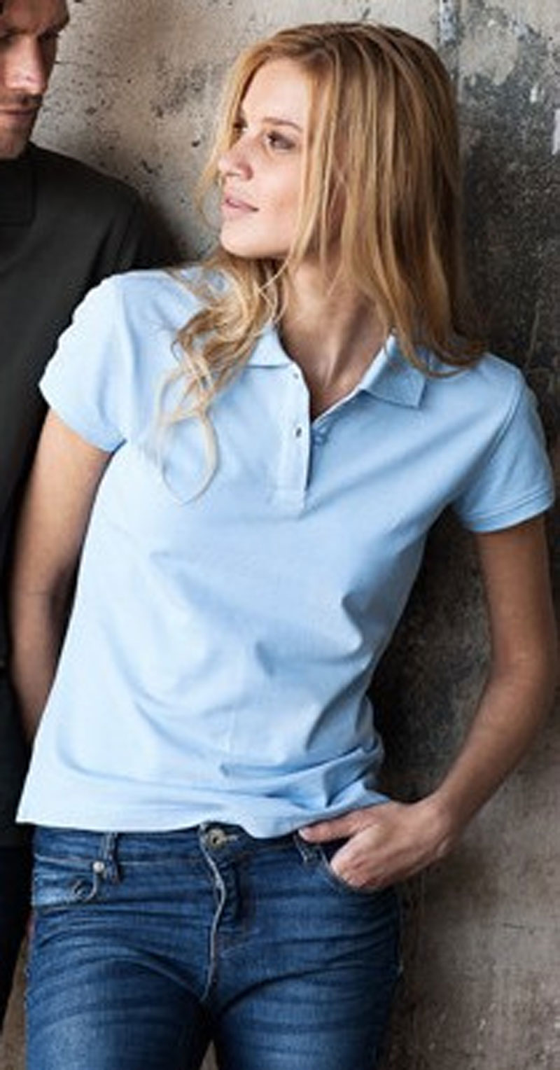 K242Damen-1 Kariban K242 Damen Poloshirt Piqué