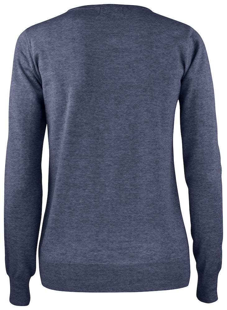 Kennewick-crewneck-ladies-back sea blue melange