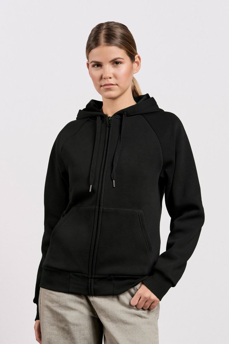 Schwere Damen Kapuzen Sweatjacke Promodoro 5505