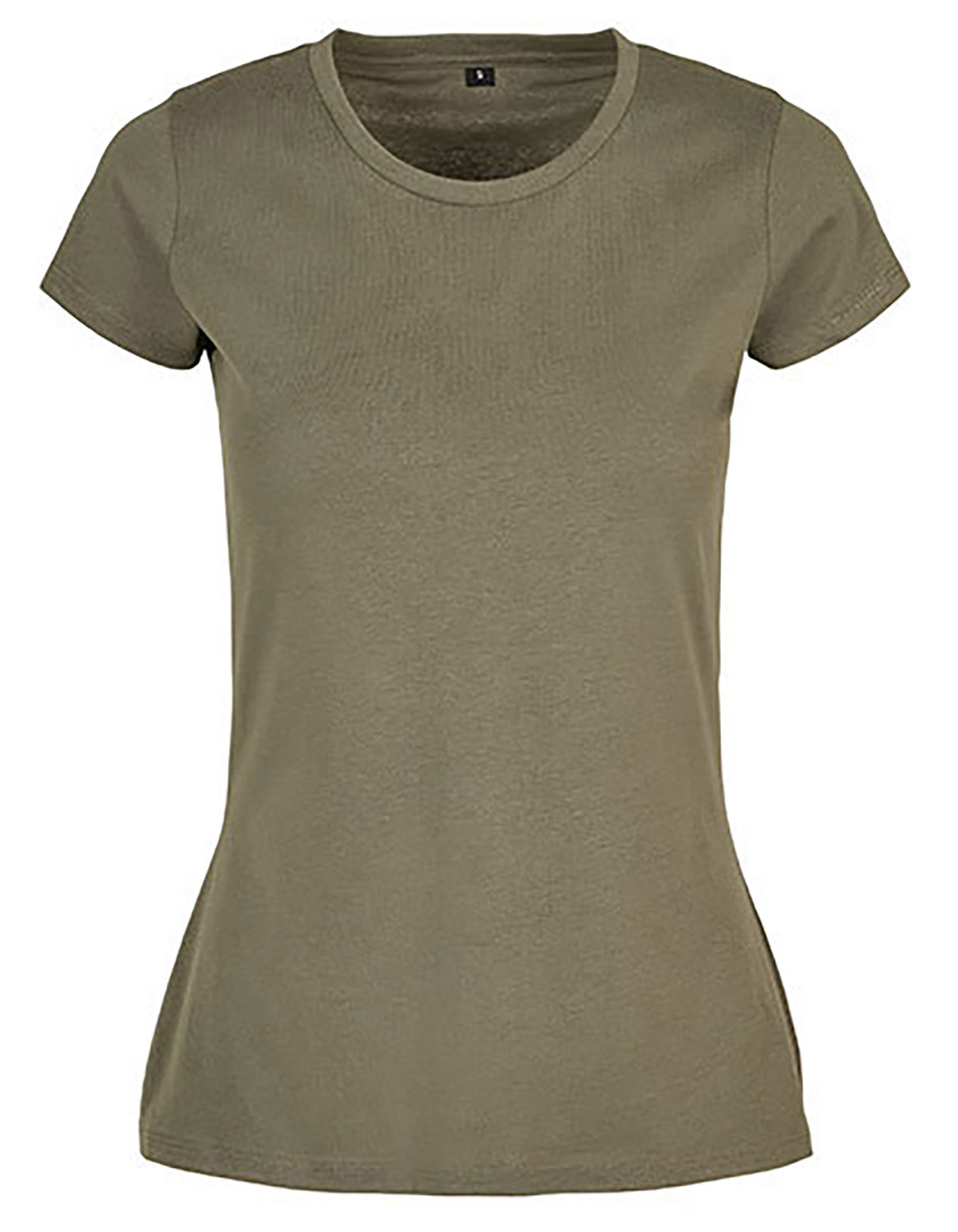 BYBB012-roundneck-T-shirt-ladies-olive olive