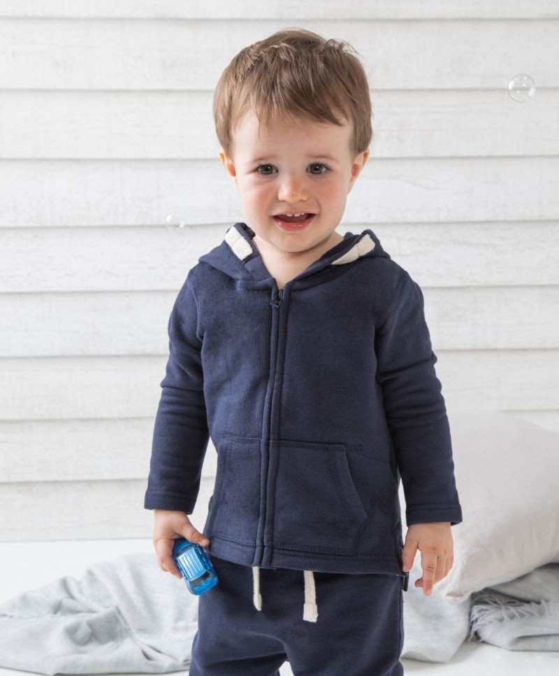 BZ32-Model Baby Kapuzen Sweatjacke Babybugz BZ32