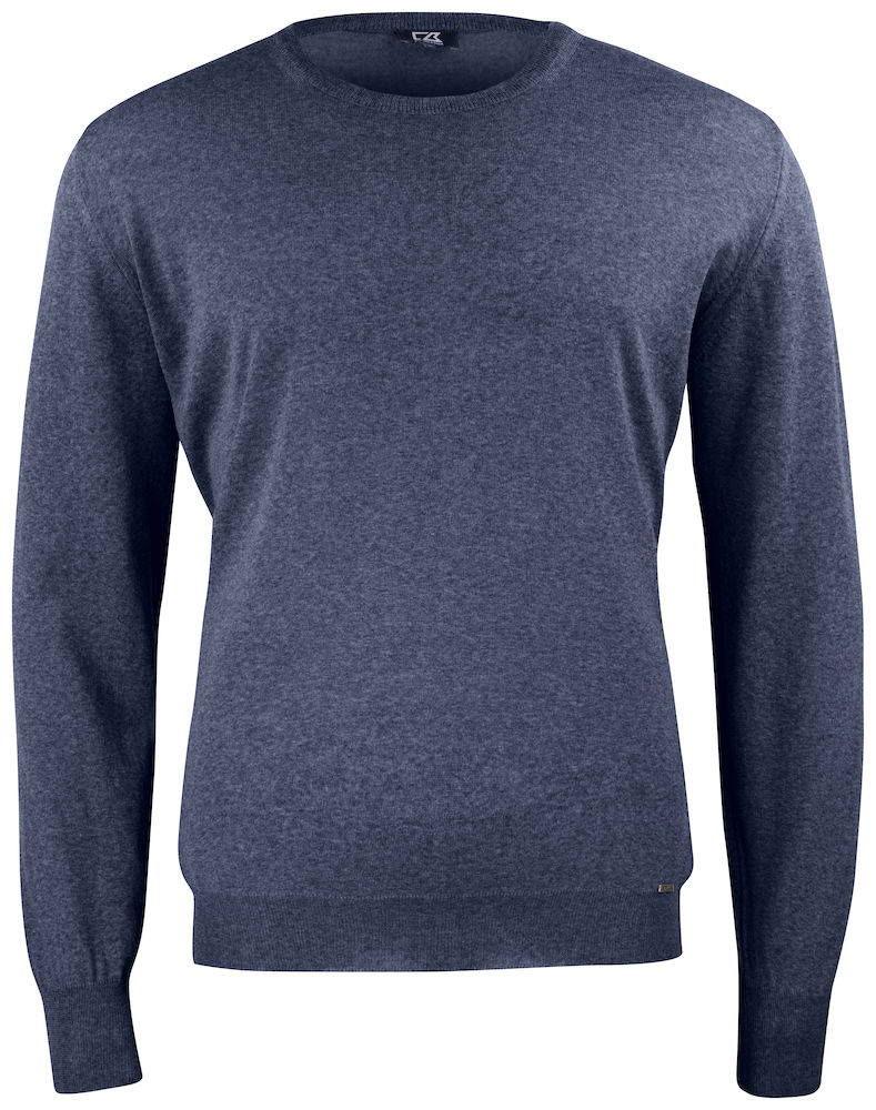 Kennewick-crewneck-men-sea-blue-melange sea blue melange