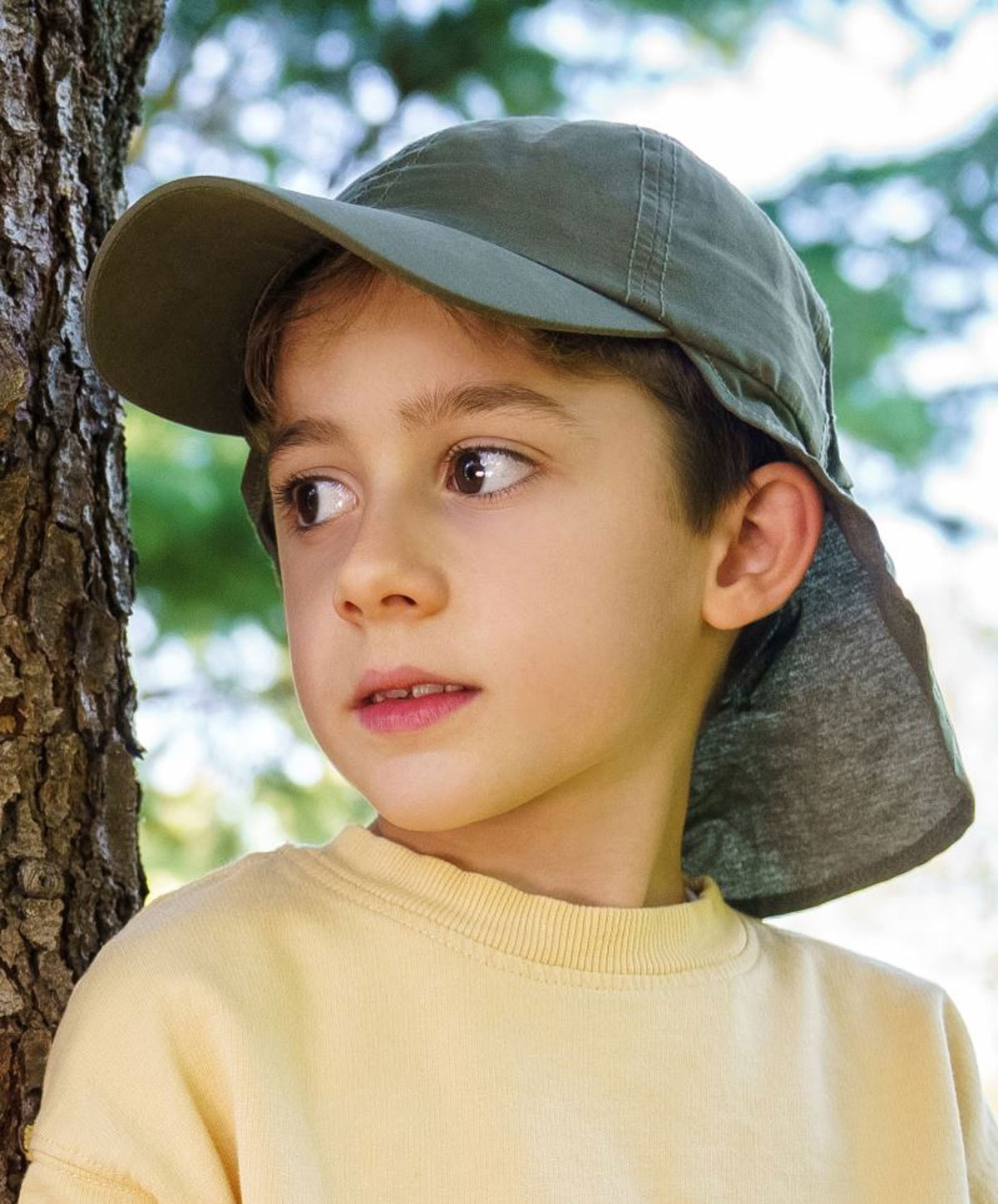 0236-foto Kid Nomad Cap mit Nackenschutz Atlantis AT427