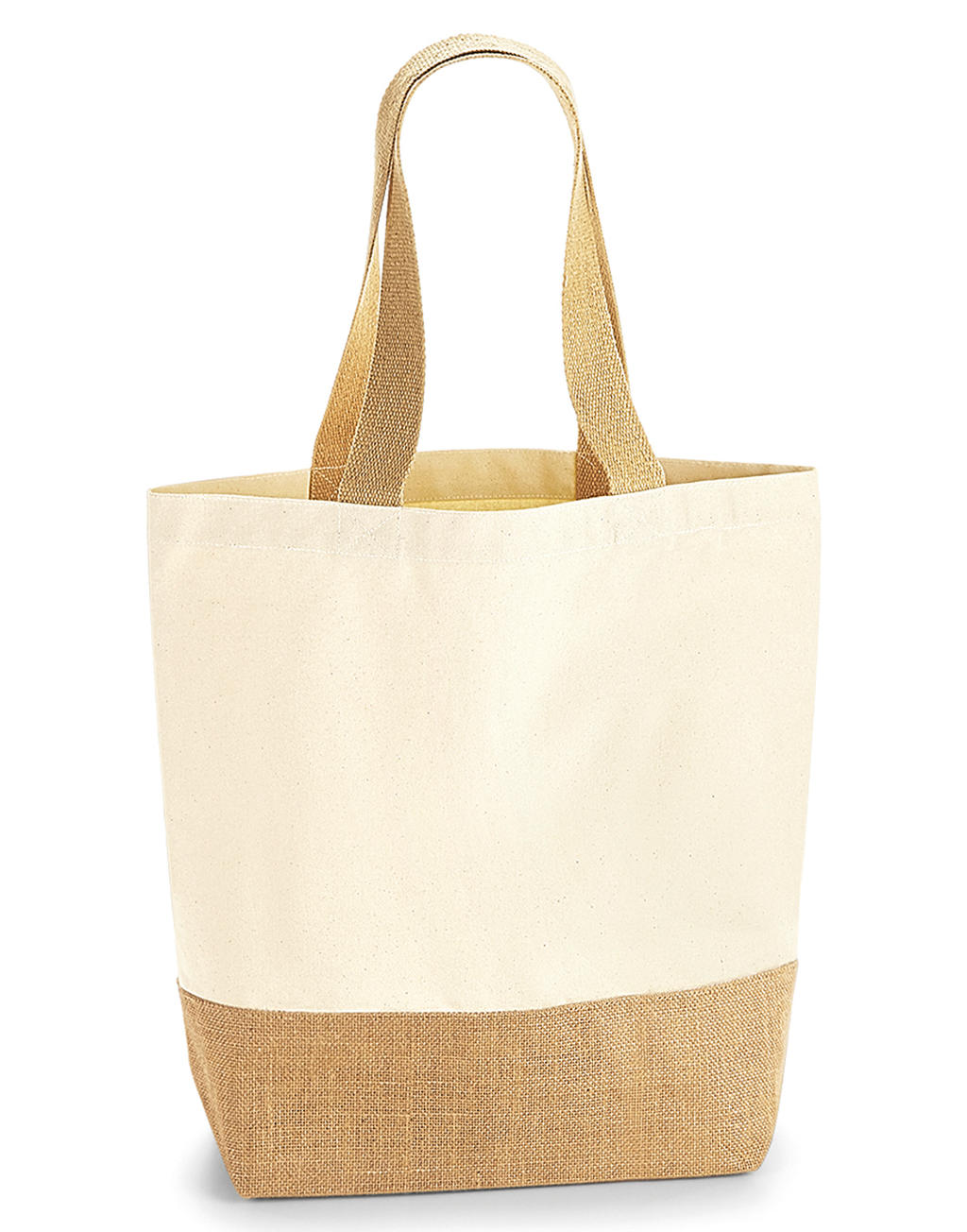 W450-foto Jute Canvas Shopper Westford Mill W450 / 24 x 41 x 13 cm