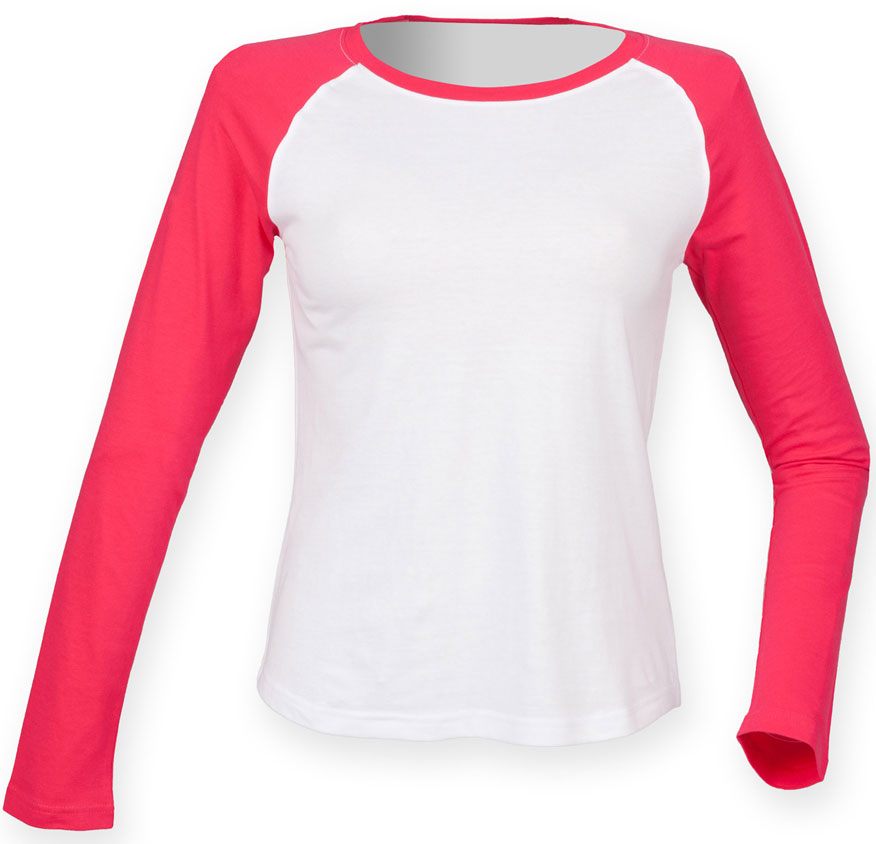 SK271_WHITEHOTPINK_TORSO_FRONT white/ hot pink