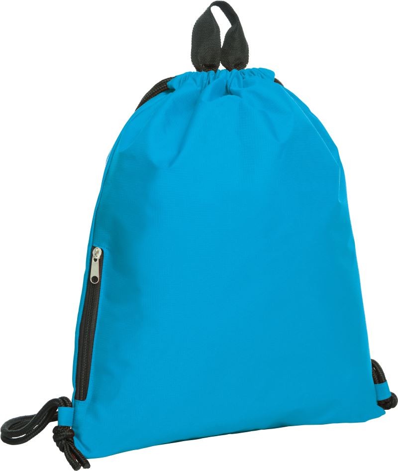HA3055-cyan Drawstring Bag "Join" Halfar 3055