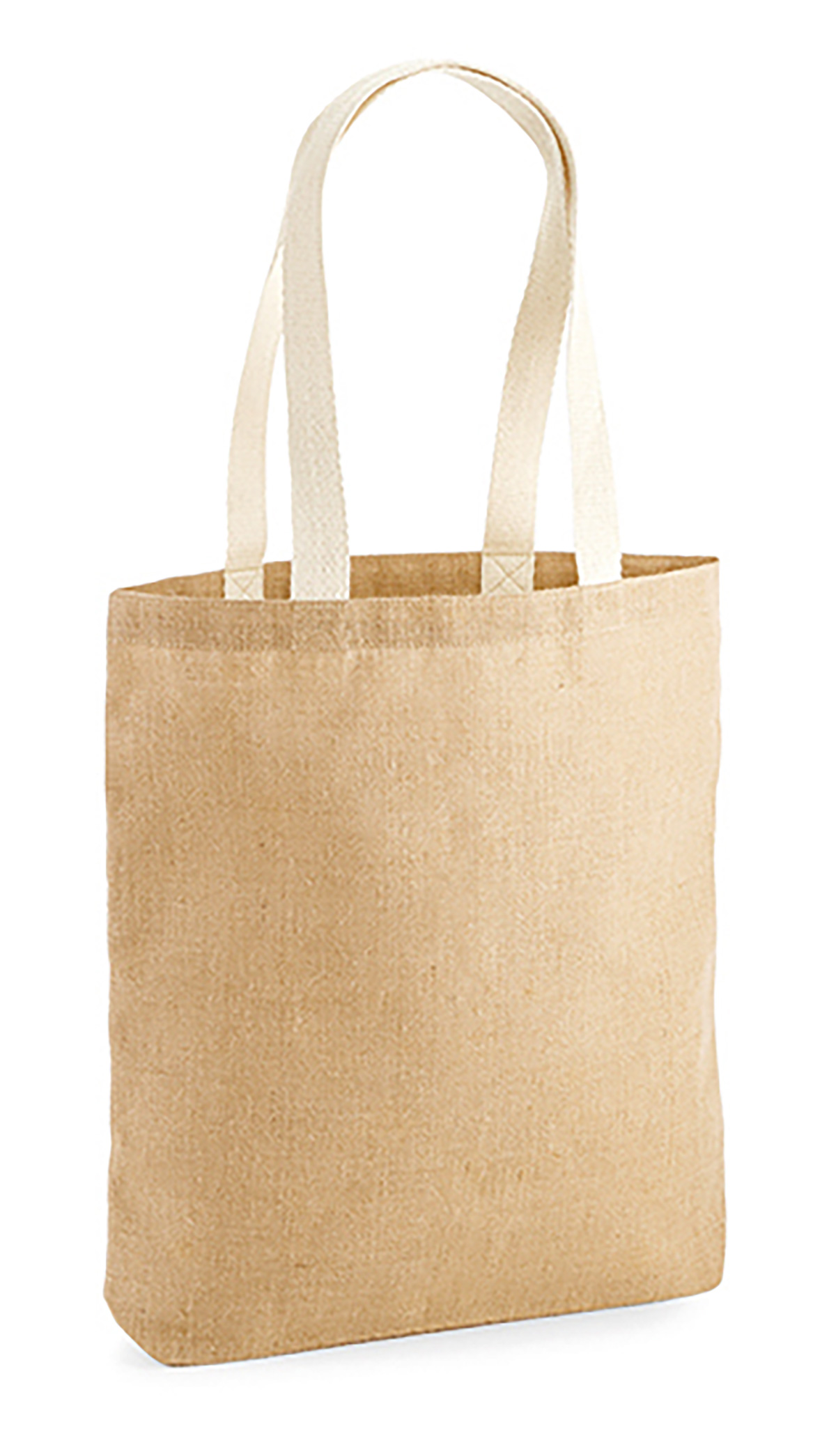 Unlaminated Jute Bag W455 / 39.5 x 42 x 6 cm