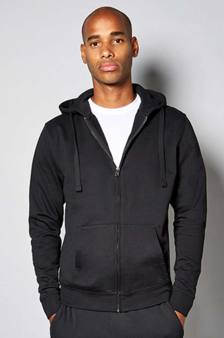 Regular Fit Klassic Hooded Zipped Jacket Superwash Kustom Kit K303 Regular Fit Klassic Hooded Zipped Jacket Superwash Kustom Kit K303