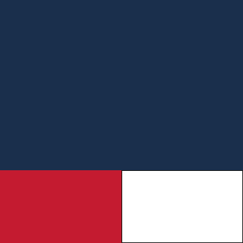 french navy/ classic red/ white