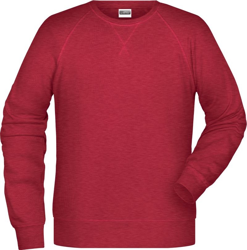 JN8022-carmineredmelange carmine red melange