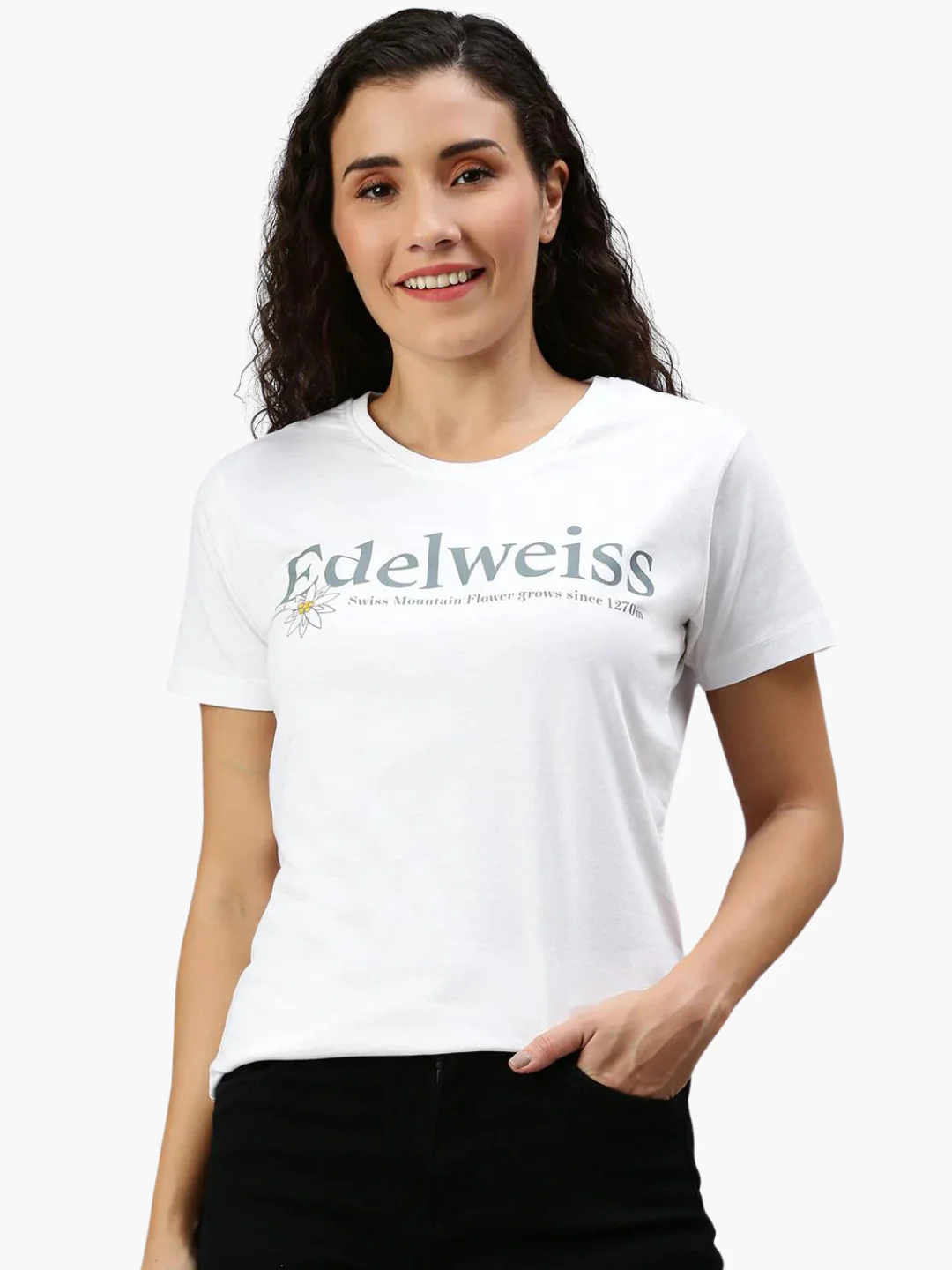 Edelweiss T-Shirt Damen 2085 Whale by Switcher Edelweiss T-Shirt Damen 2085 Whale by Switcher