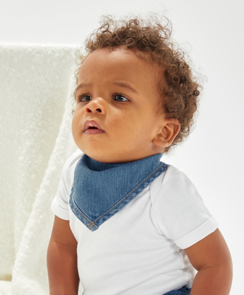 Baby Denim Lätzchen Babybugz BZ55 Baby Denim Lätzchen Babybugz BZ55
