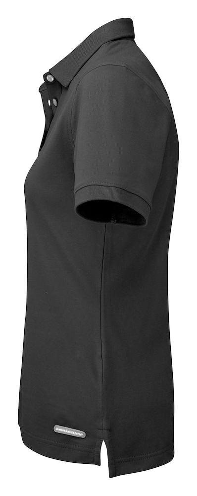 Advantage-polo-ladies-black-side black