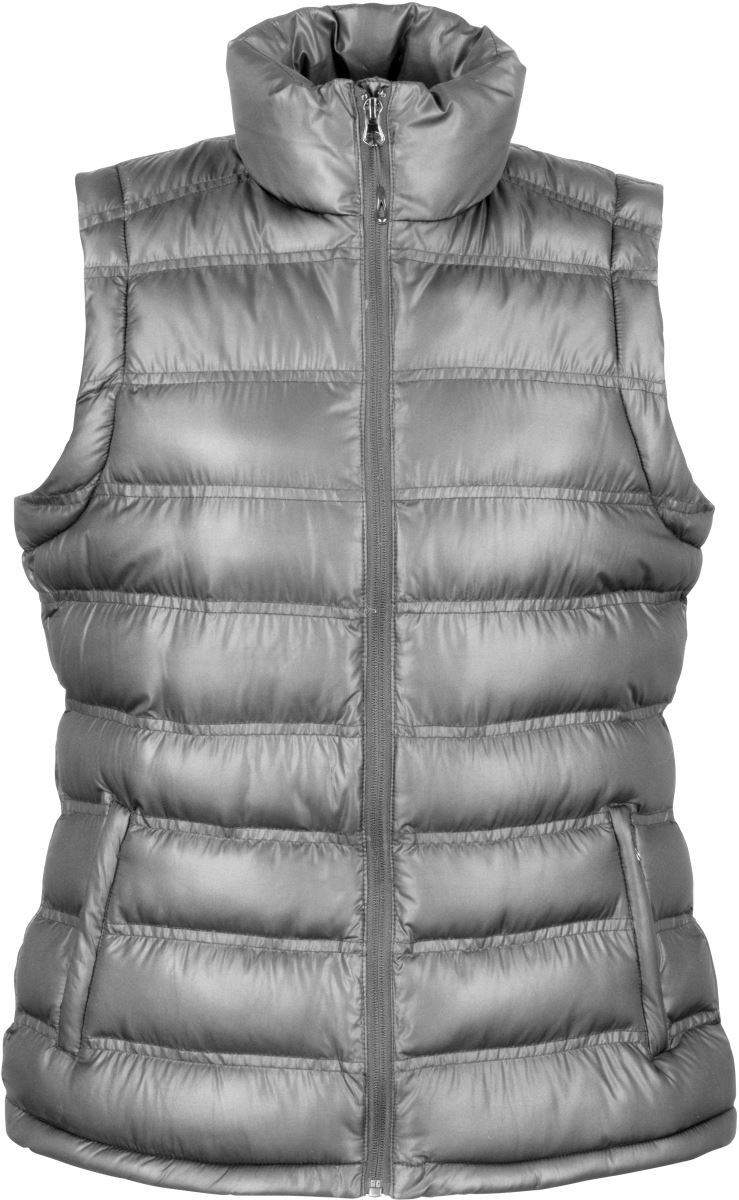 R193F-frostgrey Ladies Ice Bird Padded Gilet Result 193F