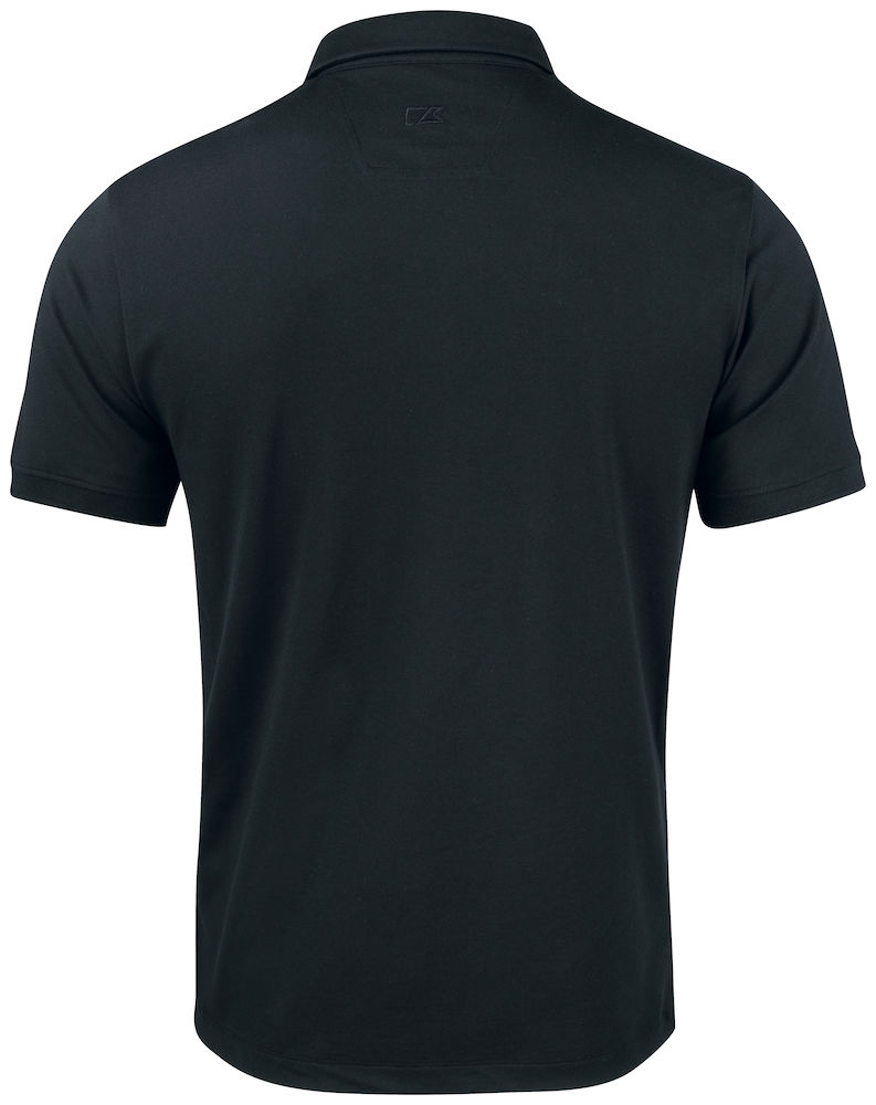 Advantage-performance-polo-men-black-back black