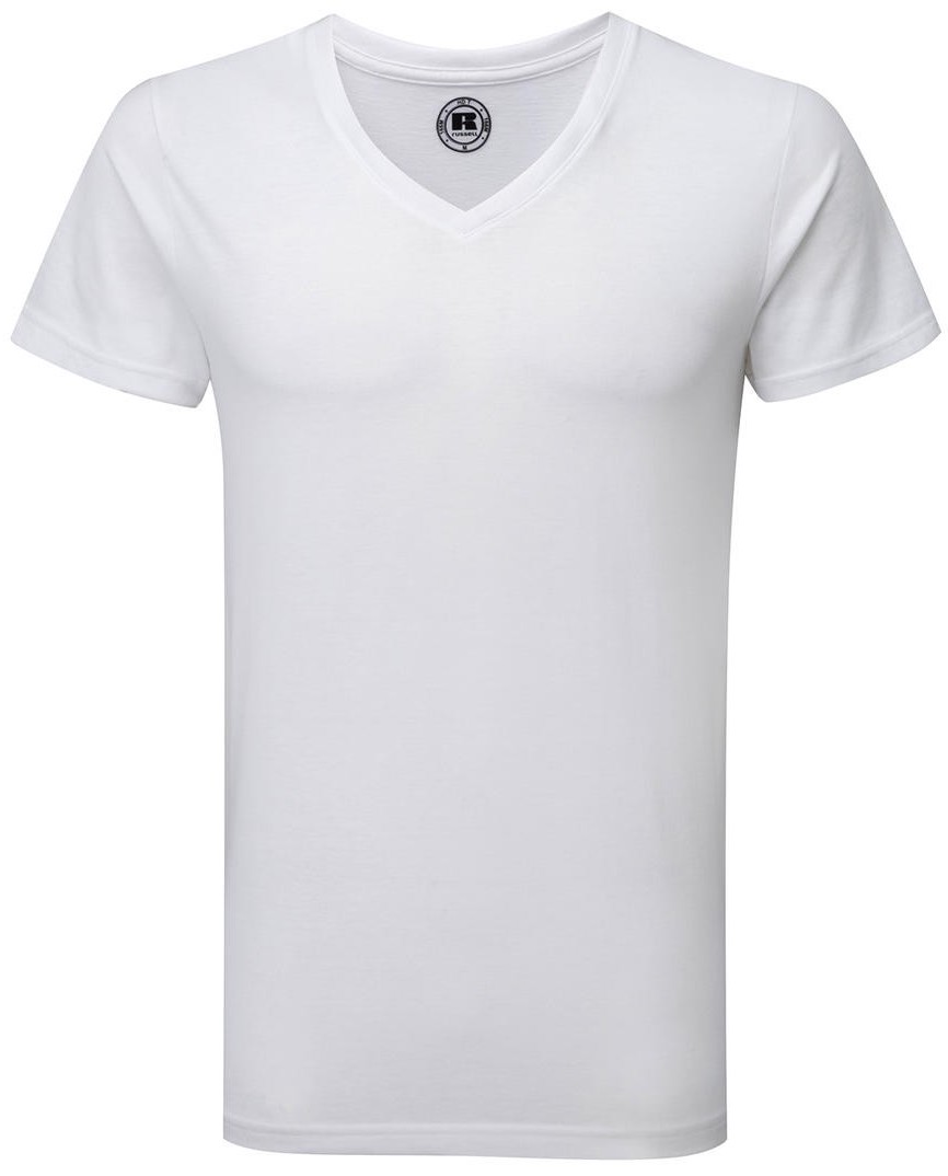Herren V-Ausschnitt HD T-Shirt Russell 166M Herren V-Ausschnitt HD T-Shirt Russell 166M