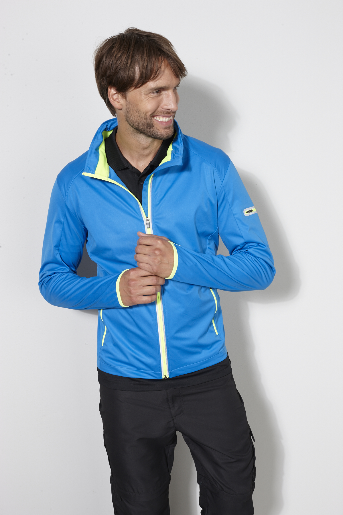 JN1126-foto Herren 3-Lagen Sport Softshell Jacke JN1126