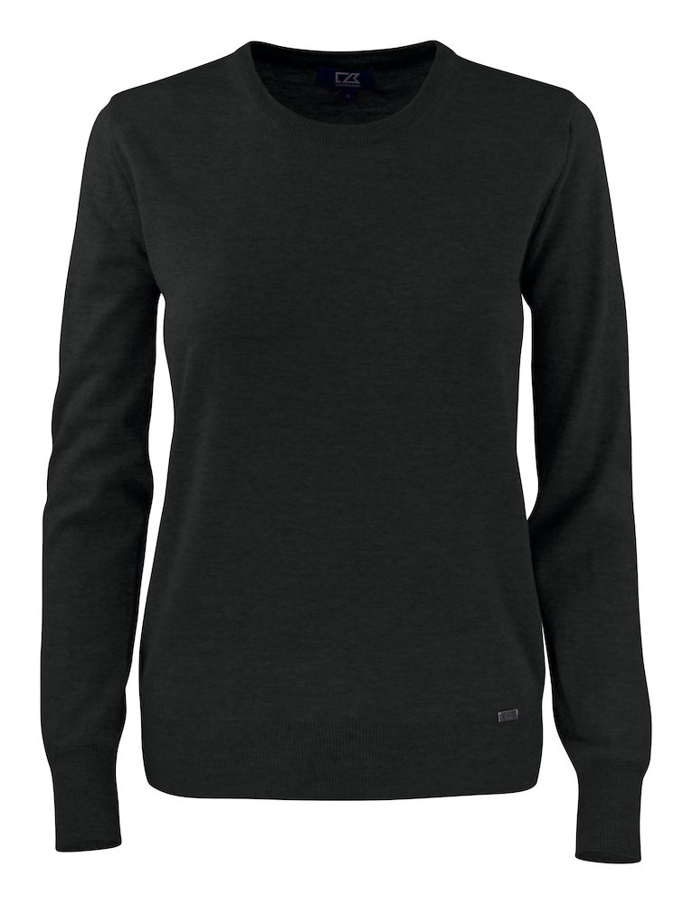Kennewick-crewneck-ladies-black black