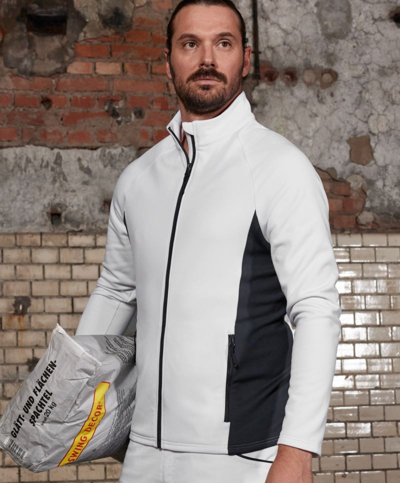 Herren Stretch Fleece Jacke James & Nicholson JN1860 Herren Stretch Fleece Jacke James & Nicholson JN1860