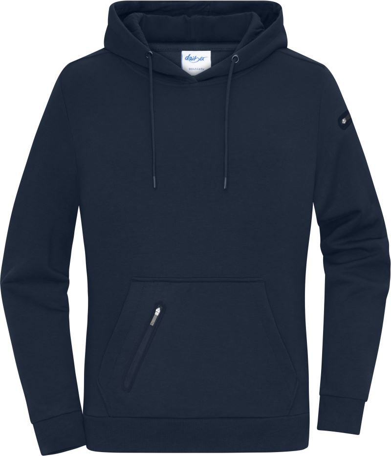 Damen Interlock Kapuzen Sweater James&Nicholson JN8045 Damen Interlock Kapuzen Sweater James&Nicholson JN8045