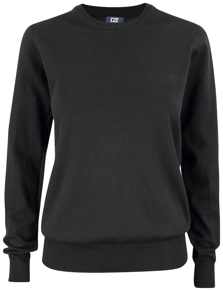 Oakville-crewneck-ladies-black black