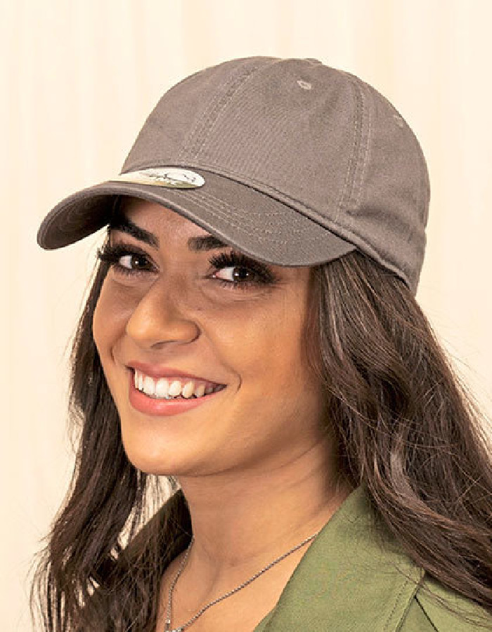 Organic Cotton Cap Unstructured Brain Waves BW7018