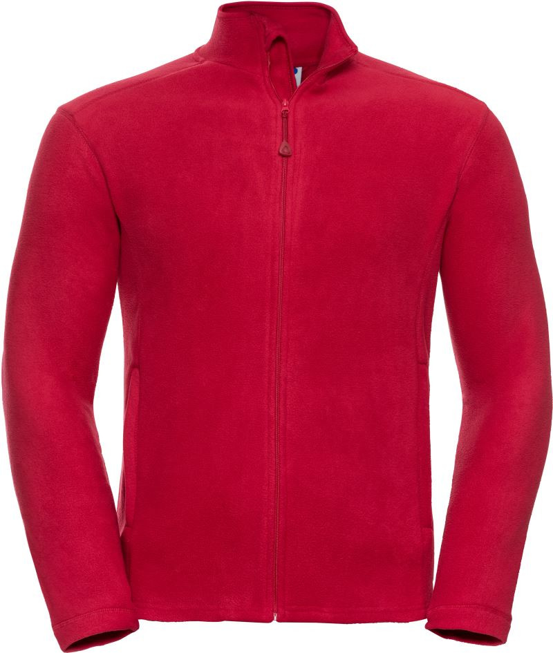 Herren Microfleece Jacke Russell 880M red Herren Microfleece Jacke Russell 880M red