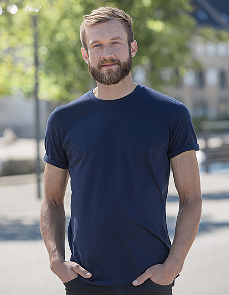 NE60012-foto1 Mens Roll Up Sleeve T-Shirt Neutral 60012