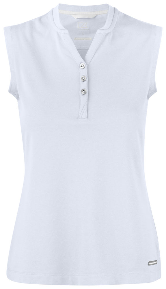 Advantage-sleeveless-ladies-white white
