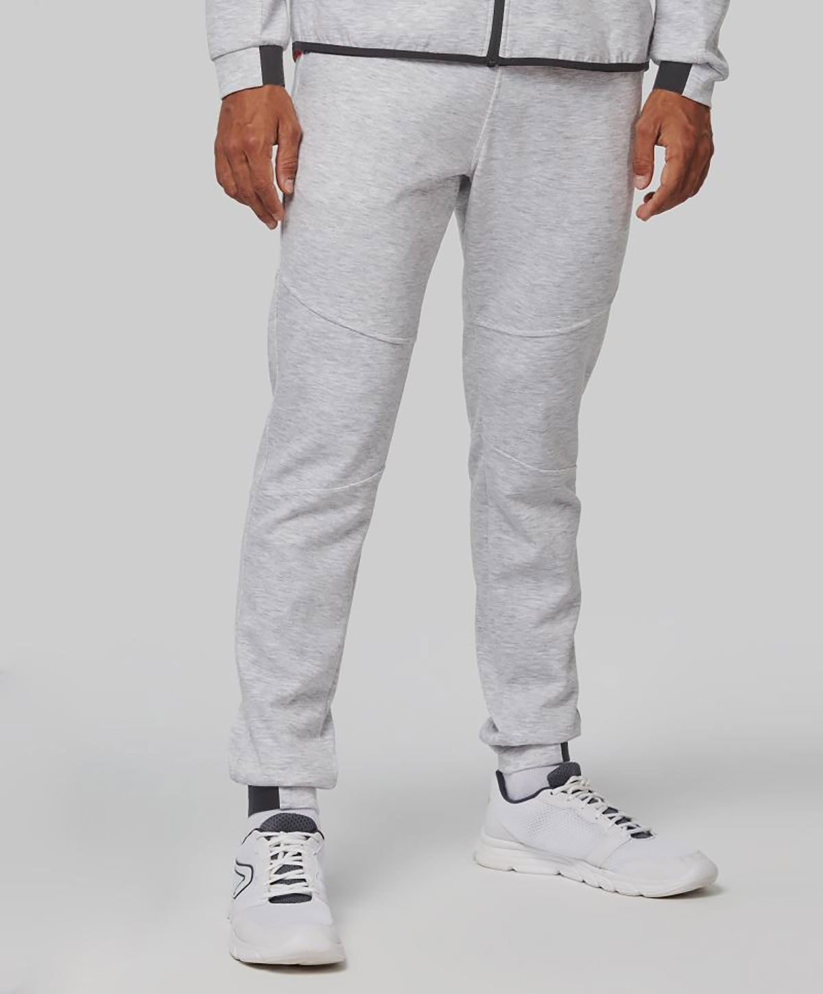 PA1008-ashheather1 Men's Performance Trousers ProAct PA1008