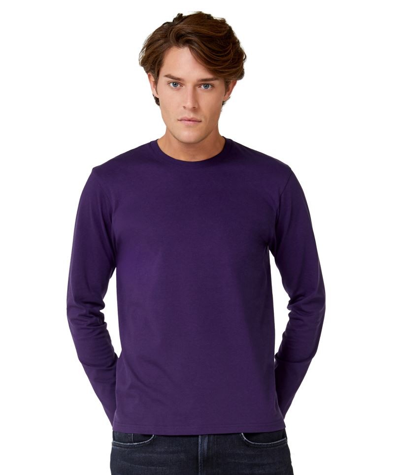B-CE190LSL-Foto Heavy T-Shirt longsleeve B&C E190 LSL TU07T