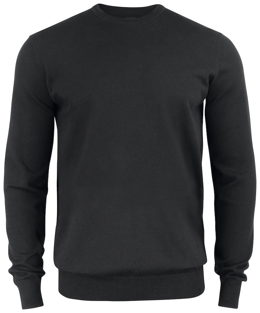 Oakville-crewneck-men-black black