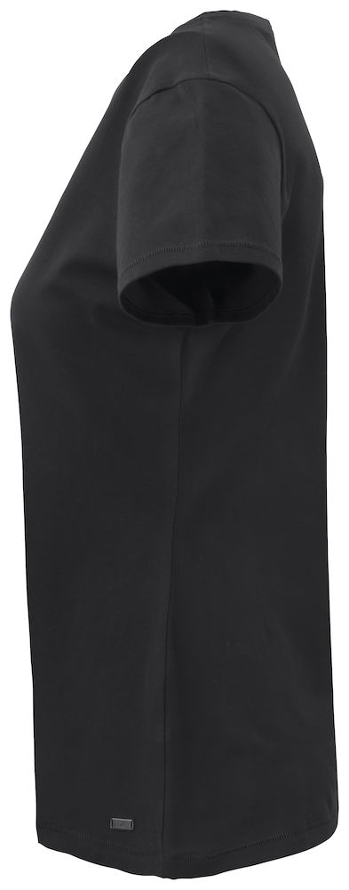 Manzanita-T-Shirt-women-black-side Black