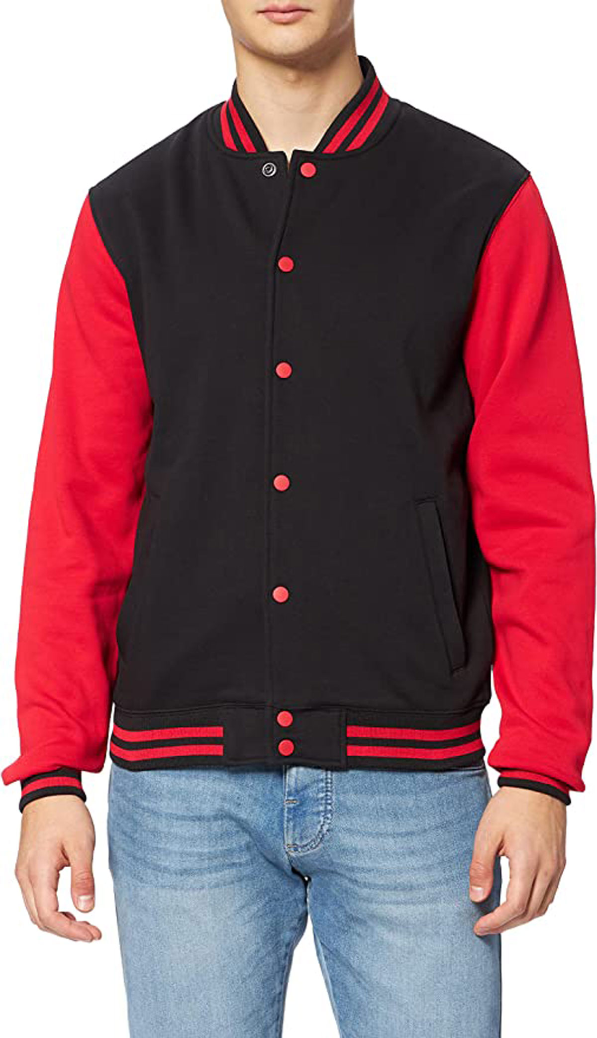 BY15-DET1 Sweat College Jacket BY015