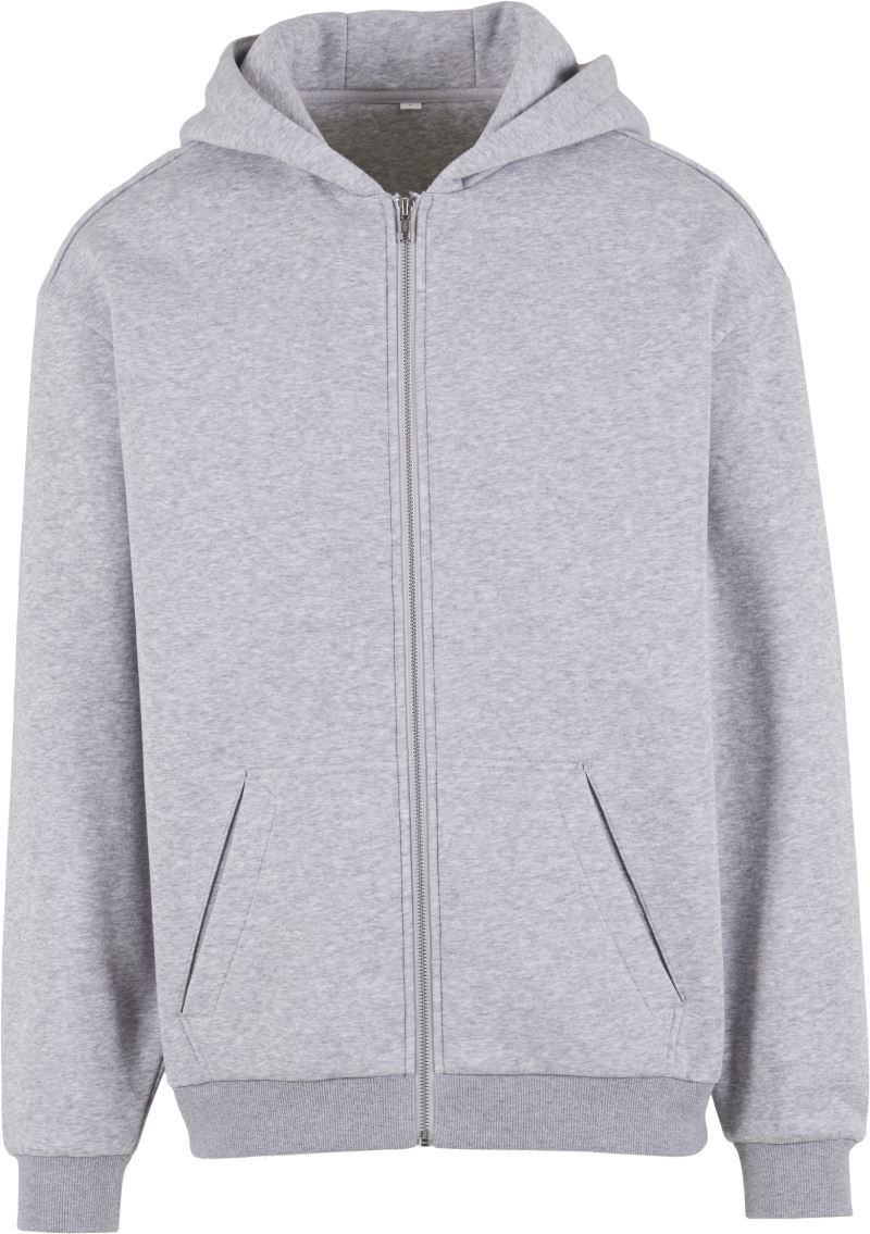 Loose Fit Zip Hoody Build Your Brand BY443