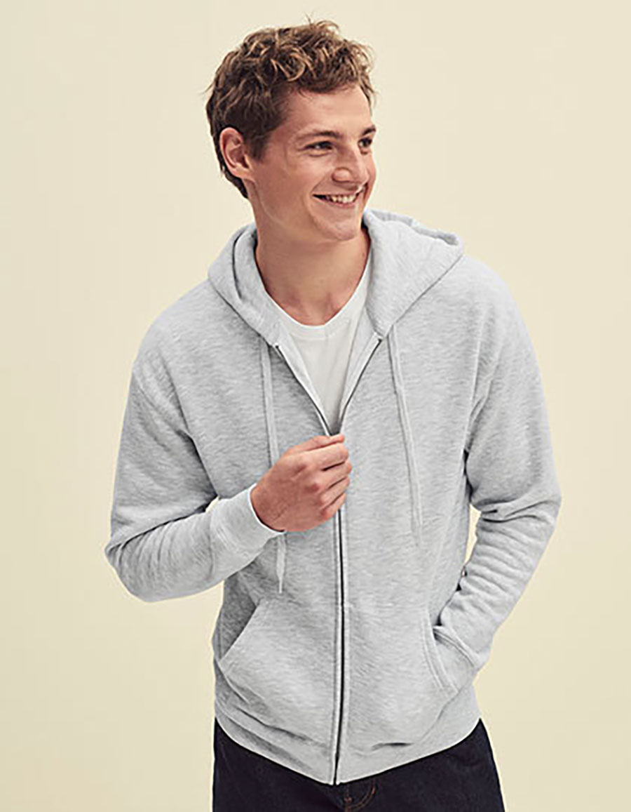 Premium Hooded Sweat Jacket F.O.L. 2034 Premium Hooded Sweat Jacket F.O.L. 2034