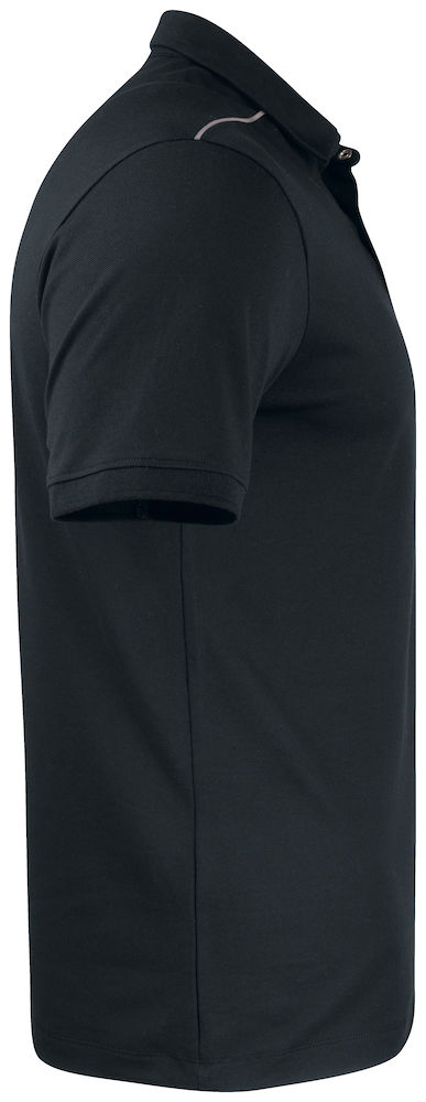 Advantage-performance-polo-men-black-side black