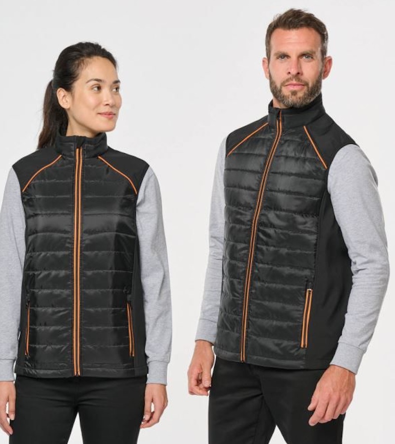 Workwear Hybrid Bodywarmer "Day-to-Day" WK Designed to Work WK606