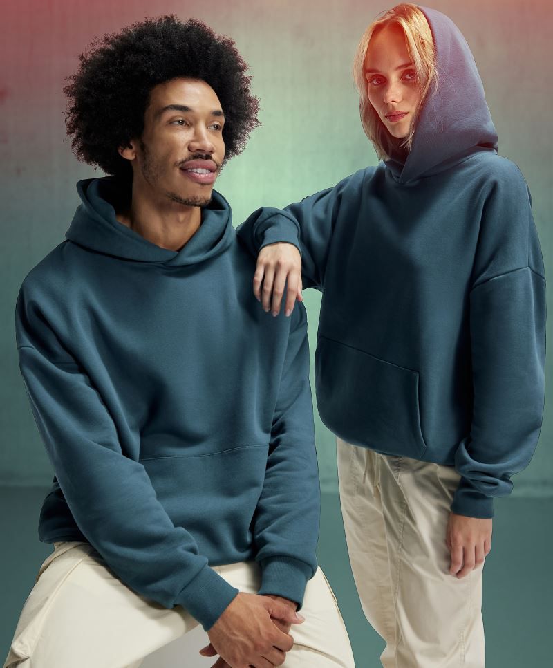 Schwerer Oversize Kapuzen Sweater B&C Collection IH02