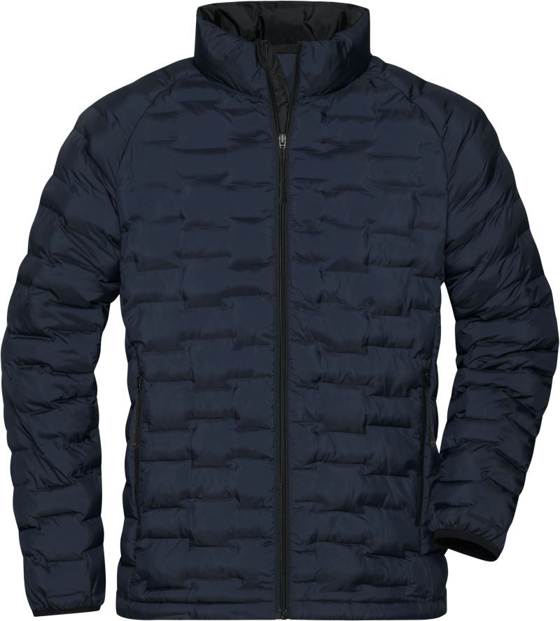 JN1162-navy Men's Modern Padded Jacket James&Nicholson JN1162
