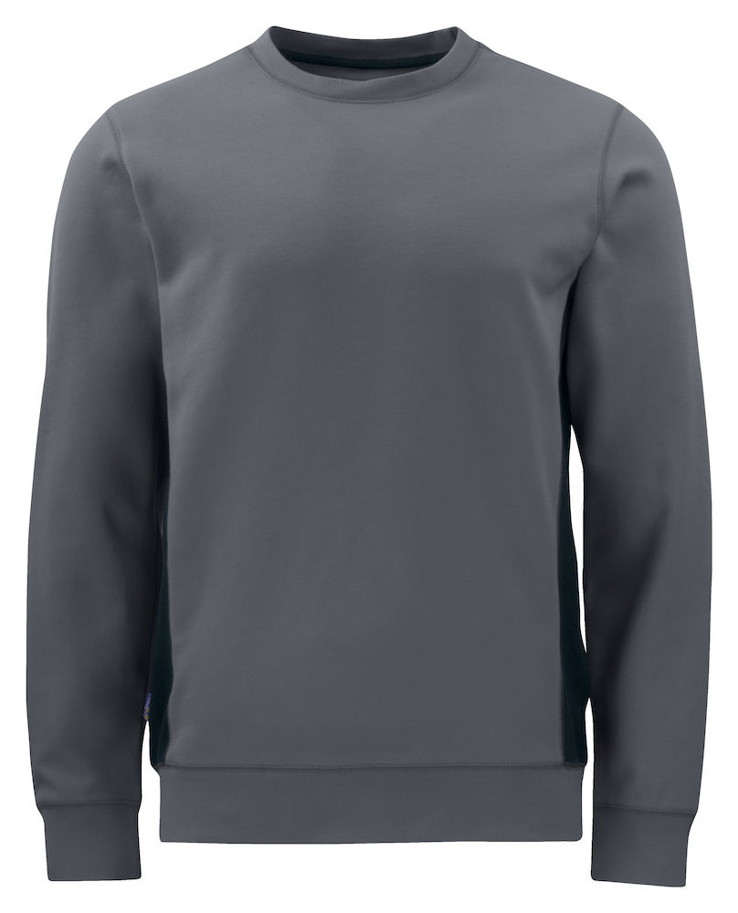2127-grey ProJob 2127 SWEATSHIRT CONTRASTÉ