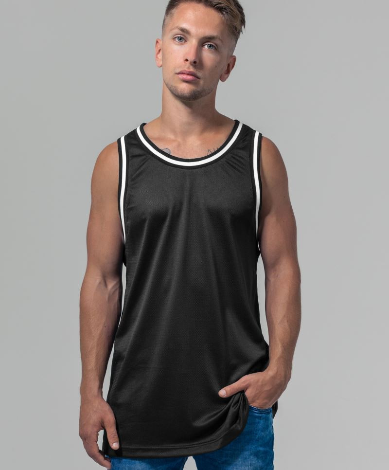 Build your Brand BY009 Mesh Tanktop Build your Brand BY009 Mesh Tanktop